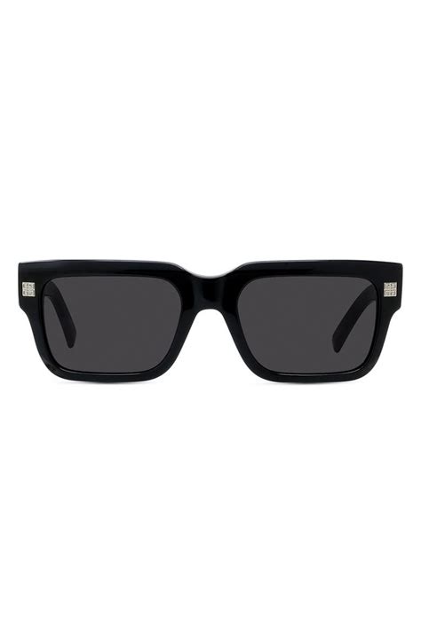 53mm squared round metal sunglasses givenchy|Givenchy GV Day 53mm Square Sunglasses .